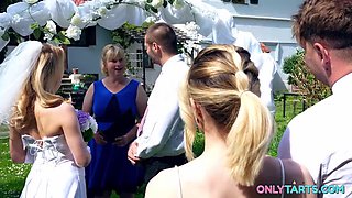 Alecia Fox Cheats as Slutty Bride on Wedding Day