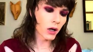 TS Rose Marie Testing Anal Sex Toys On Live Cam