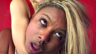 Stella Vs Janelle Wrestling - Lots of Ko - Lots of Eye Rolling - Loser Humiliated