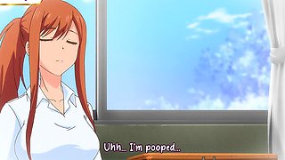 Anime beauty takes hard cock before breakfast in her kitchen