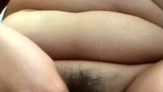 French cute Baby plays