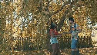 Lola Marie and Marcus in a wild interracial coupling