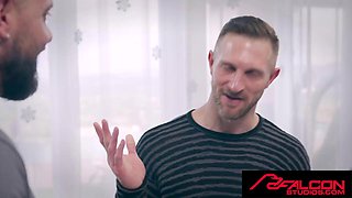 FALCON STUDIOS - Hung Hunks Paul Wagner  Sir Peter Bareback Flip in BB