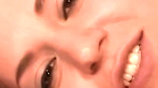 Blonde teen makes a good sale