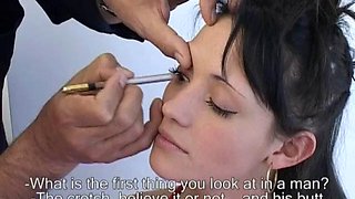 Nasty Makeup Argentina Bukkake - Nicole: Blowjob, Latina  Facial Porn