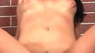 Busty Oiled Babe Rough Big Dick Fucked