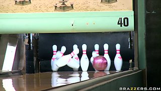 Bowling Bet For Blow Jobs With Levi Cash, Claire Dames - Brazzers