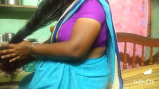 Indian Housewife Aunty Handjob