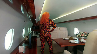 Backstage From Photosession, 4 Catsuits and Fly Jet Photoshoot