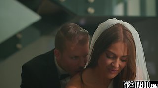 Huge tits Spic bride humped in public