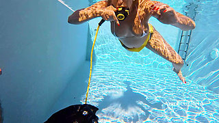 Underwater Anal Ass Lick Face Fuck Cum Eat