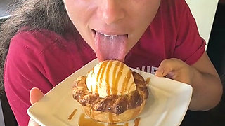 I Take Something Delicious Into My Lovely Mouth