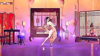 Car Toon In Animated Curves That Break The Net- 3d Animation Hentai