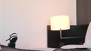 Slave P Worships My High Heels, Stockings and Bare Feet -full Femdom Session