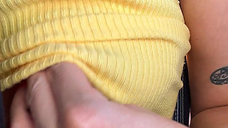 I'm playing with myself right on at my seat on the plane!