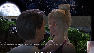 Hot MILF Step-mom Thanks Me for Saving Her in Park!!