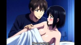 Stepson Fucks Stepmom From Behind After Sharing Bed