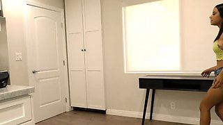 Old Step Dad creampied Maya Bijou's teen pussy