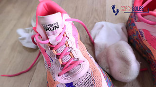 You're Leash Slave for MILF's Sneakers and Dirty Socks