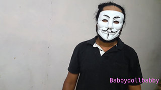 Mask Man Fuck Inocent Lady