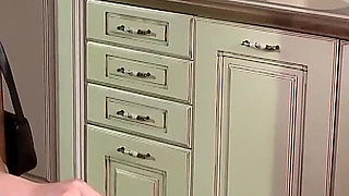 Dominant Mistress Commands Bald Slave Foot Worship