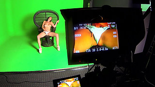 POV blowjob action from sexy tattooed babe