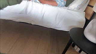 Wrestling with my stepsis and accidentally cum inside her