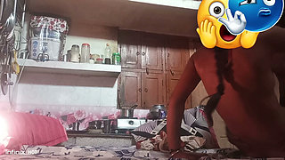 Couple in kitchen Room