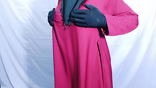 Pakisthani Desi Couple Outdoor Field Romantic Kiss Selfi Video by