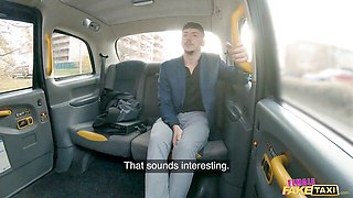 Comely Billie Star and Yeri Blue - tits out movie - Female Fake Taxi