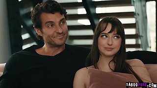 Stepdad Cucks stepSon with GF