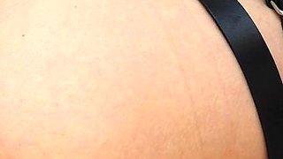 Teenage beauty captivates with daring cosplay passion in thrilling solo play