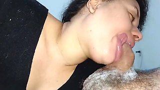 Extreme Blowjob Queen Fucks Hard - Deep Throat & Cum in Mouth POV