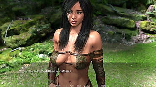 The Lust City - Busty Ebony Gets Her Pussy Filled with Cum in Public While She Screams of Joy