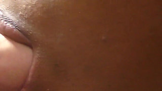 Black Mouth Fucked by White Cock and Cum in Mouth Swallow