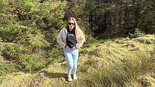 Emergency While Walking on the Public Trail but Had to Wet My Jeans