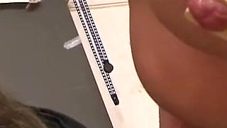 Humiliating dominating wax-play