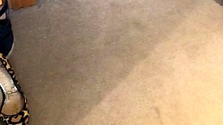 Blonde in stockings hot foot fetish and pussy pounding