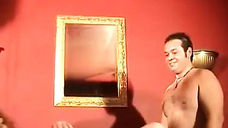 Hot MILF Jessica Rizzo takes young amateur gangbang creampie