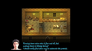 Milking a Busty Cow Girl