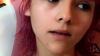 Very Hot Amateur redhead 19yo Teen BBC fuck on Webcam