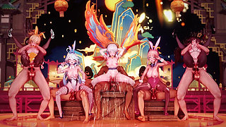 Genshin Impact - Lantern Rite Fuck Fiest Gangbang Genshin Girls Creamed 3 - 3D Hentai Animations