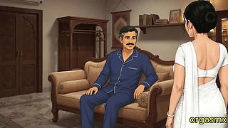 Hot Desi Widow Fucks Caring Old Man – Passionate Home Sex