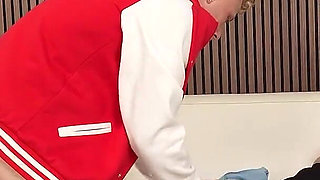 AuntJudysXXX - Tall Mature Teacher Beth Mckenna Fucks Her Jock Student