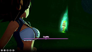 Two Super Saiyan Girls Vs Ultra Instinct Guy