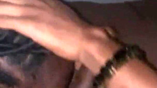 Ebony Teen with My Balls as She Sucks Them My Dick Slapped Her Face Then She Gives Me Sloppy Blowjob POV