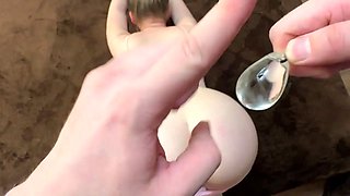 First time fucking her pussy. From pussy to ass and back.