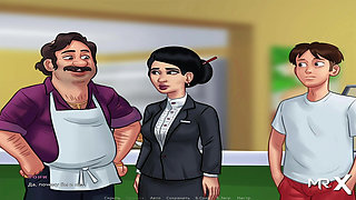 SummertimeSaga - Kiss at Workplace E4 #5