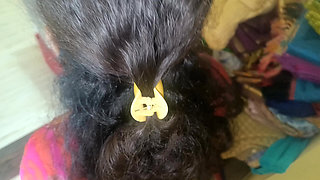 Housewife Showing Cute Breast for Her Step Stepbrother