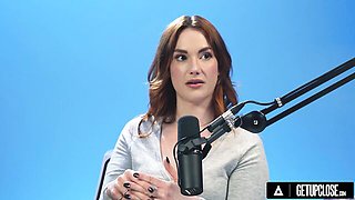 Siri Dahl Curvy Redhead Shaking Clit Rub Casting Solo
